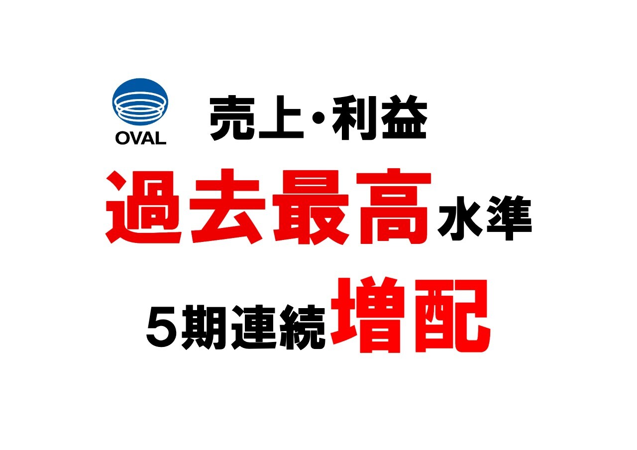 オーバル（7727）、収益性改善に向けた取り組みが進展し増収・大幅増益