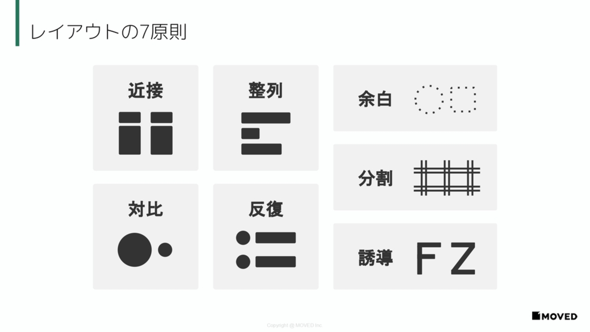 スライドに美しさを超えた「スゴみ」を与えるデザインの秘密 相手に伝わり、洗練された感も出る「レイアウトの7原則」 - ログミーBiz