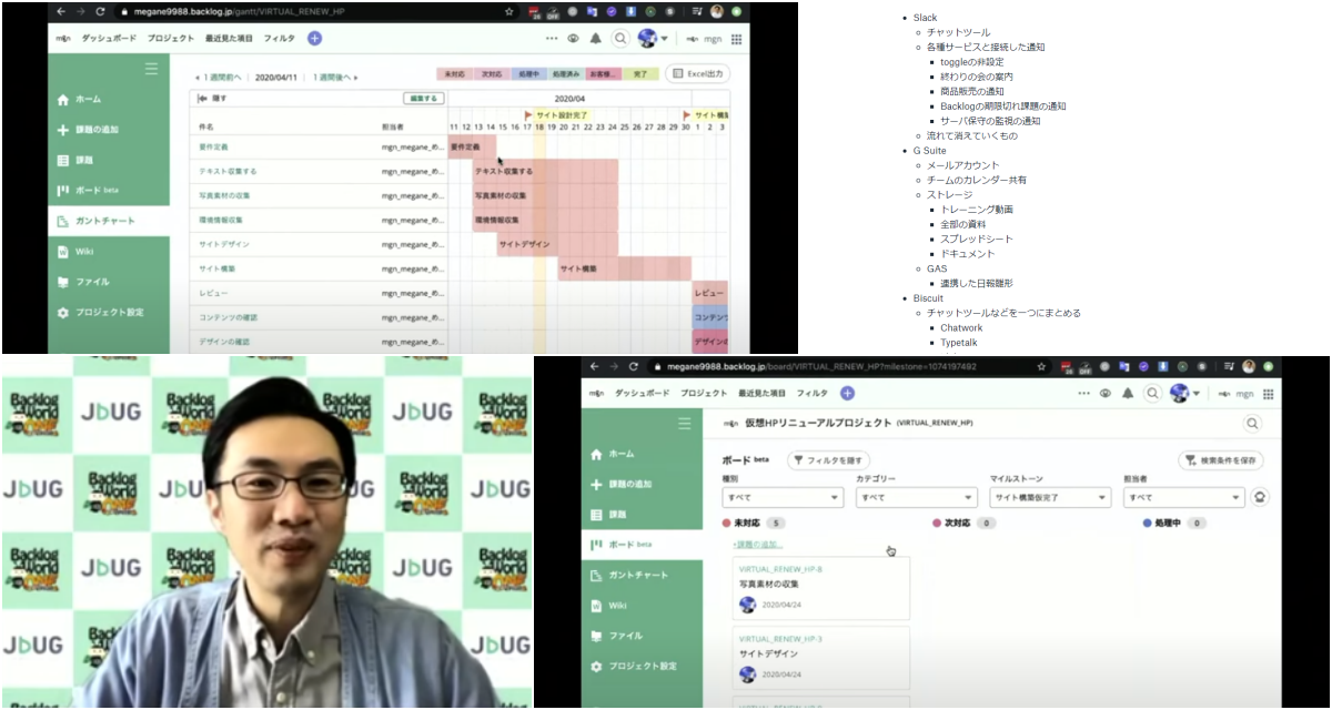 Backlog・Slack・G Suite・Biscuitu2026u2026 リモートワークで欠かせない 