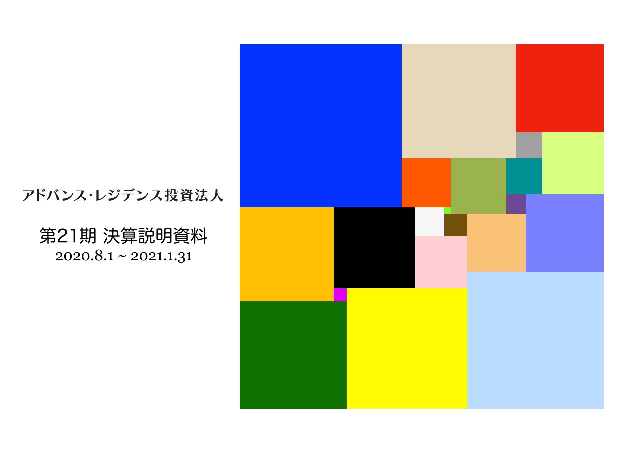 アドバンス・レジデンス投資法人、物件売買での増収増益等により業績予想比でEPU＋270円、DPU＋60円