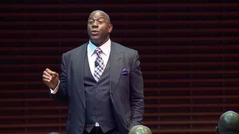 マジックジョンソンがhiv患者の顔としての活動を語る ログミーbiz