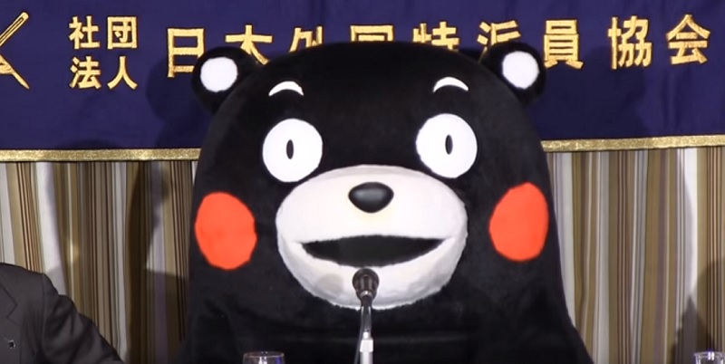 くまモン「ライバルは自分自身」 記者会見で語った熊本県営業部長としての心意気