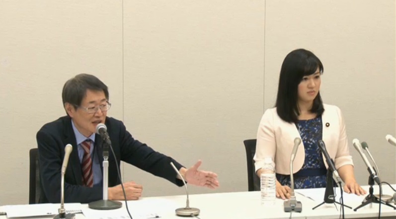 維新の「身を切る改革」はパフォーマンス、橋下さんは私と向き合って話す義務がある 上西議員会見