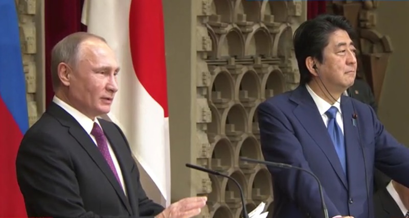 【全文】プーチン大統領が共同記者会見で声明「平和条約が存在しないのは時代錯誤」