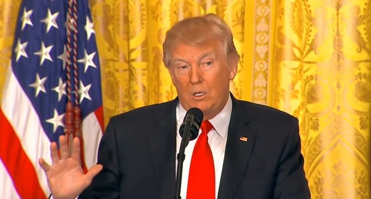 トランプ大統領「テロリストの国内への侵入を許さない」新たな大統領令を出すことを明言