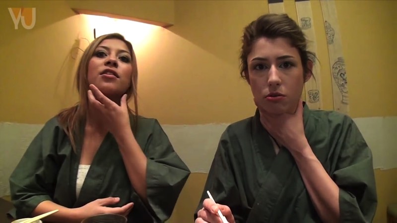 ワサビの“茎”ってどんな味? 外国美女の日本食体験レポ