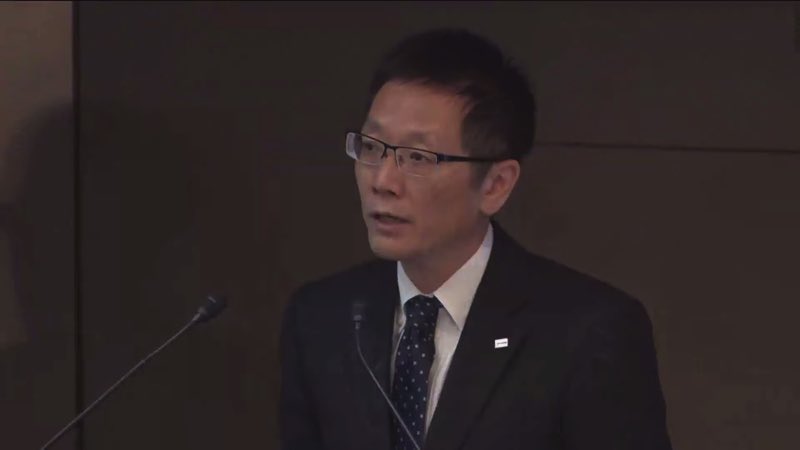 東芝記者会見 9500億円の赤字見通しほか、業績見通しの詳細を説明