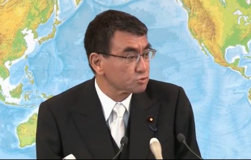 【全文】河野太郎氏「日韓関係を深めていく。日中関係も大事」外務大臣の就任会見