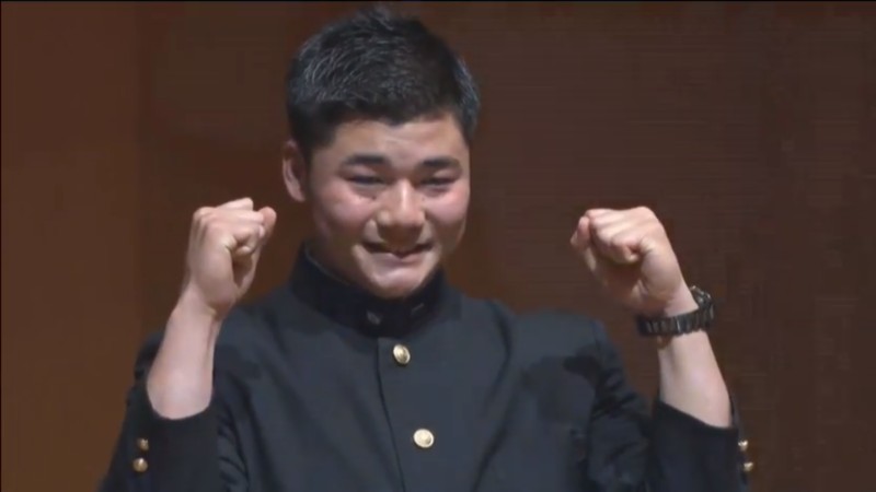 【全文1/2】清宮幸太郎、斎藤佑ら早実OBに「早稲田の血を感じる」 ドラフトで交渉権を獲得した日ハムの印象語る