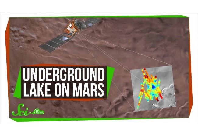火星で初めて巨大な「地底湖」を発見　生物が見つかる可能性は？